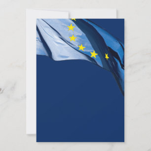 Convite bandeira europeia