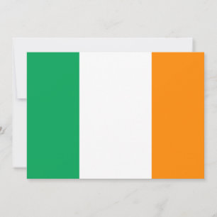 Convite bandeira irlandesa