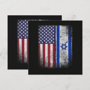 Convite Bandeira Israelense Americana Israel EUA Raízes Am