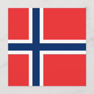 Convite Bandeira norueguesa