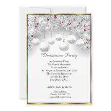 Banheiras Brancas da Festa de Natal Elegante