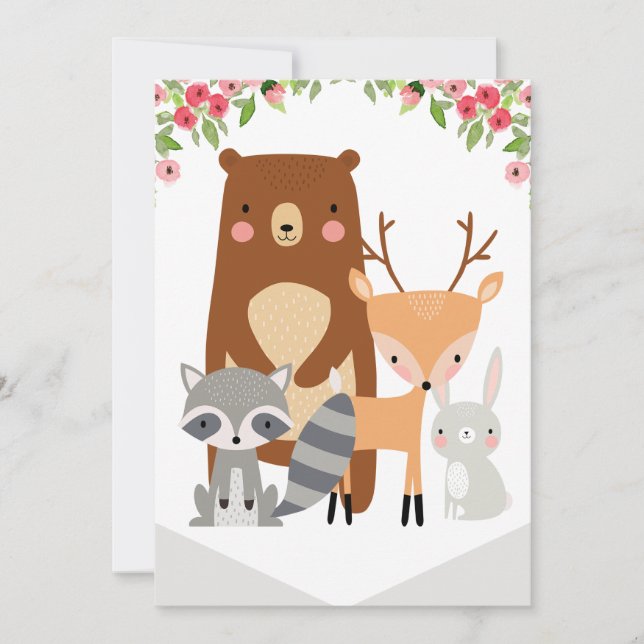 Convite Banner de primeiro aniversario alto (esquerda) (Frente)