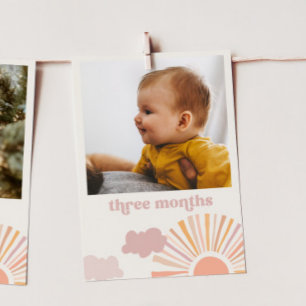Convite Banner mensal Girl Sun - Três meses