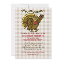 Banquete de Ação de Graças Furioso Partido Jante d