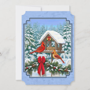 Convite Banquete de Natal dos Cardinhos Azul