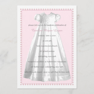 Convite Baptism Gown