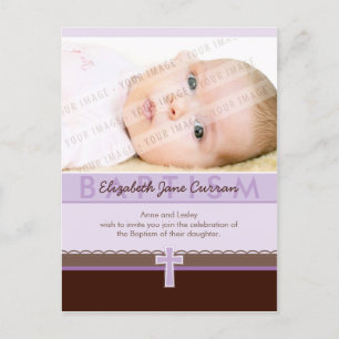 CONVITE BAPTISMO: 1 puro