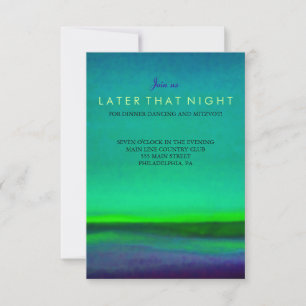 Convite BAR AURORA BOREALIS Bat Mitzvah