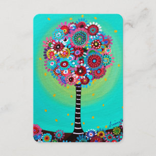 Convite Bar Bat Mitzvah RSVP Card Tree of Life