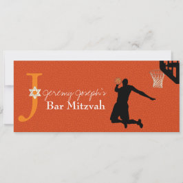 Convite Bar de basquete PixDezines ✡ Mitzvah