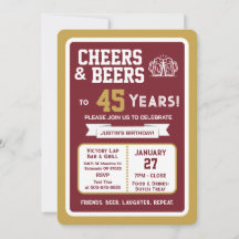 Bar de Esportes Aniversário: Cheers e Cervejas par