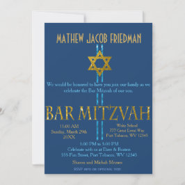 Convite Bar Mitzvah