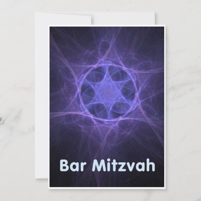 Convite Bar Mitzvah (Frente)