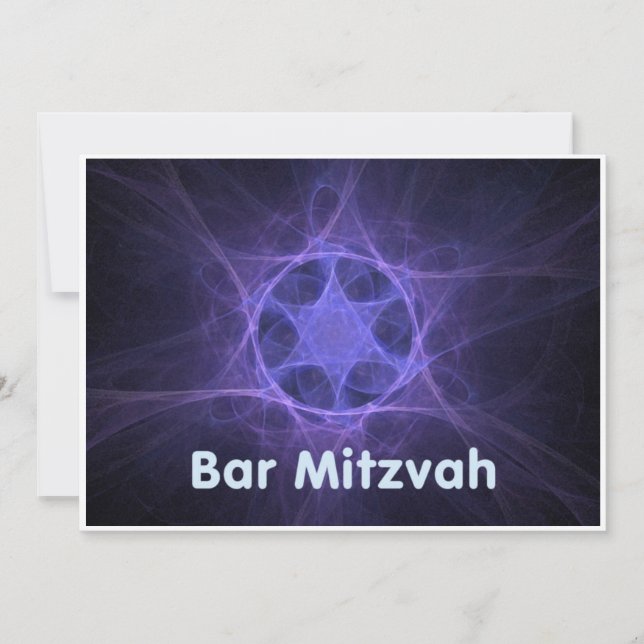Convite Bar Mitzvah (Frente)