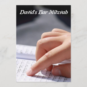 Convite Bar Mitzvah/Bat Mitzvah