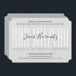 Convite BAR MITZVAH — cinza moderna da tipografia da camad<br><div class="desc">por kat massard >> kat@simplysweetPAPERIE.com << CONTACT ME para texto personalizado ou para adicionar quaisquer linhas em Hebraico Ame o design, mas gostaria de ver algumas mudanças - outro esquema de cores, produto, adicionar uma foto ou adaptado para uma ocasião diferente - sem preocupações me contate - estou feliz em...</div>