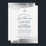 Convite BAR MITZVAH CONVIDA marinho prateado azul moderno<br><div class="desc">pelo kat massard >> kat@simplysweetPAPERIE.com <<< - - - - - - - - - - - - - - - - - - - - - - - - - - - - - - - - - - - - - - - - - - - - -...</div>