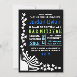 Convite Bar Mitzvah CREATION