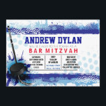 Convite Bar Mitzvah de HOCKEY<br><div class="desc">BEM-VINDO!! Posso ajudá-lo pessoalmente com seu pedido! Pergunta-me qualquer coisa! TUDO É personalizável! Todos os meus designs são peças originais de trabalho de arte, feitas por mim! Todas as cores de fundo, fontes e texto podem ser alterados clicando no botão PERSONALIZAR TI. Sinta-se à vontade para enviar solicitações por e-mail...</div>