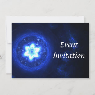 Convite Bar Mitzvah - Estrela Brilhante
