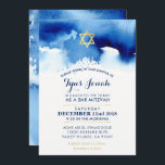 Convite BAR MITZVAH - estrela dourada - na moda - cor azul<br><div class="desc">pelo kat massard >> kat@simplysweetPAPERIE.com <<< - - - - - - - - - - - - - - - - - - - - - - - - - - - - - - - - - - - - - - - - - - - - -...</div>