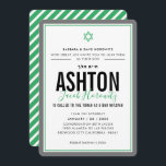 Convite BAR MITZVAH, moderno estrela, cinza verde desporti<br><div class="desc">por kat massard >> kat@simplysweetPAPERIE.com << CONTACT ME para texto personalizado ou para adicionar quaisquer linhas em Hebraico Ame o design, mas gostaria de ver algumas mudanças - outro esquema de cores, produto, adicionar uma foto ou adaptado para uma ocasião diferente - sem preocupações me contate - estou feliz em...</div>