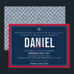 Convite BAR MITZVAH moderno rapaz desportivo ousado marinh<br><div class="desc">por kat massard >> kat@simplysweetPAPERIE.com << CONTACT ME para texto personalizado ou para adicionar quaisquer linhas em Hebraico Ame o design, mas gostaria de ver algumas mudanças - outro esquema de cores, produto, adicionar uma foto ou adaptado para uma ocasião diferente - sem preocupações me contate - estou feliz em...</div>