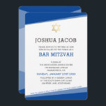 Convite BAR MITZVAH - simples estrela azul-real<br><div class="desc">por kat massard >> www.simplysweetPAPERIE.com << Um design simples, mas clássico, para a celebração do BAT MITZVAH do seu filho. Uau seus amigos e família com este pequeno número;D Configuração como modelo é simples para você adicionar seus próprios detalhes, adicionar sua foto ou clicar no botão personalizar e você pode...</div>