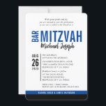 Convite BAR MODERN MITZVAH data de tendência azul real pre<br><div class="desc">por kat massard > WWW.SIMPLYSWEETPAPERIE.com Ame o design,  mas gostaria de ver algumas mudanças - outro esquema de cores,  produto,  adicionar uma foto ou adaptado para uma ocasião diferente - não me preocupes simplesmente me contatar - estou feliz em ajudar! - - - -</div>