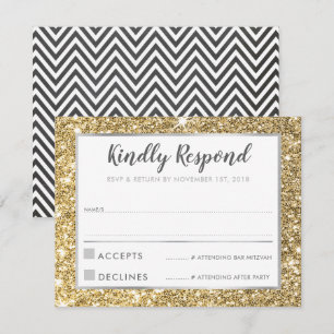 Convite BAR MODERNO MITZVAH obrigado sua brilha legal de o