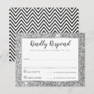 Convite BAR MODERNO MITZVAH obrigado sua luz legal