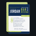 Convite BAR MODERNO MITZVAH verde limão de marinho a negri<br><div class="desc">por kat massard > WWW.SIMPLYSWEETPAPERIE.com Ame o design,  mas gostaria de ver algumas mudanças - outro esquema de cores,  produto,  adicionar uma foto ou adaptado para uma ocasião diferente - não me preocupes simplesmente me contatar - estou feliz em ajudar! - - - -</div>
