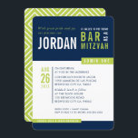 Convite BAR MODERNO MITZVAH verde limão de marinho a negri<br><div class="desc">por kat massard > WWW.SIMPLYSWEETPAPERIE.com Ame o design,  mas gostaria de ver algumas mudanças - outro esquema de cores,  produto,  adicionar uma foto ou adaptado para uma ocasião diferente - não me preocupes simplesmente me contatar - estou feliz em ajudar! - - - -</div>