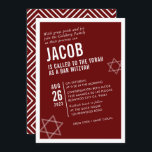 Convite Bar NEGRITO MITZVAH branco de marrom de ângulo mod<br><div class="desc">por kat massard > WWW.SIMPLYSWEETPAPERIE.com Ame o design,  mas gostaria de ver algumas mudanças - outro esquema de cores,  produto,  adicionar uma foto ou adaptado para uma ocasião diferente - não me preocupes simplesmente me contatar - estou feliz em ajudar! - - - -</div>