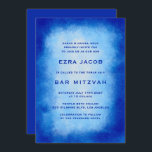 Convite Bar Personalizado Bat Mitzvah de Quadro de Cores A<br><div class="desc">Cartão perfeito para anunciar um morcego mitzvah, bar mitzvah ou outra celebração judaica! A mão fez a aquarela arte para você do lado da frente! TOTALMENTE PERSONALIZÁVEL! Clique em "Personalizar" acima para editar o texto. Clique em "editar usando a ferramenta design" para ajustar as fontes, as cores e os posicionamentos...</div>