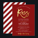 Convite BAR PERSONALIZADO Mitzvah Convidar para Ross red  <br><div class="desc">- - - - - - - - - - - - - - - - - - - - - - - - - - - - - - - - - - - - - - - - - - - - - - - - - - -...</div>