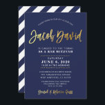 Convite BAR PERSONALIZADO Mitzvah marinho moderno   nome d<br><div class="desc">- - - - - - - - - - - - - - - - - - - - - - - - - - - - - - - - - - - - - - - - - - - - - - - - - - -...</div>