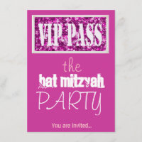 Bar rosa Mitzvah Bat Mitzvah VIP