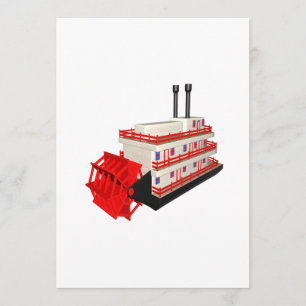 Convite Barco do vapor