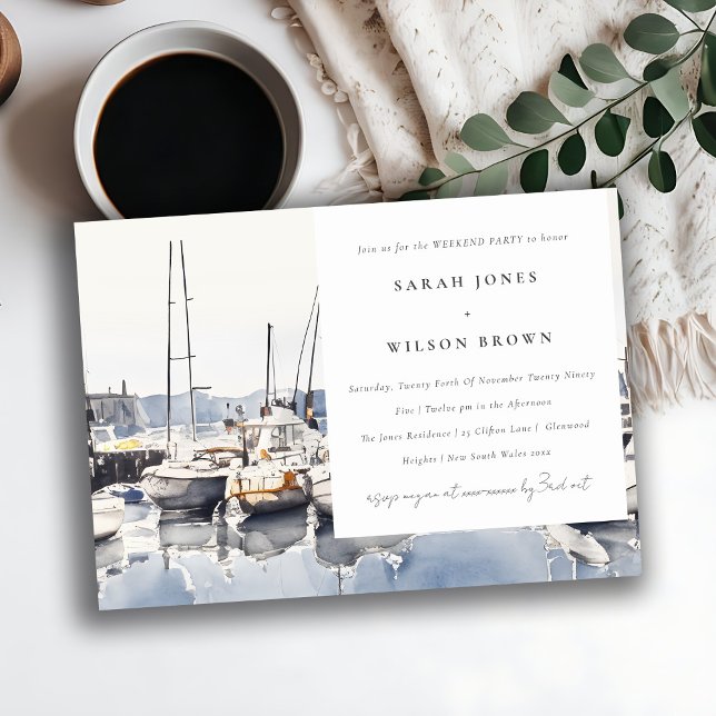 Convite Barcos Costeiros no Fim de Semana do Porto Marítim (Criador carregado)