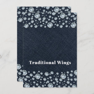 Convite BARRACA da COMIDA da MESA da sarja de Nimes & da