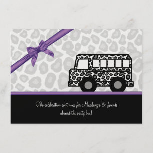 Convite Barramento do Partido das Manchas Leopardo