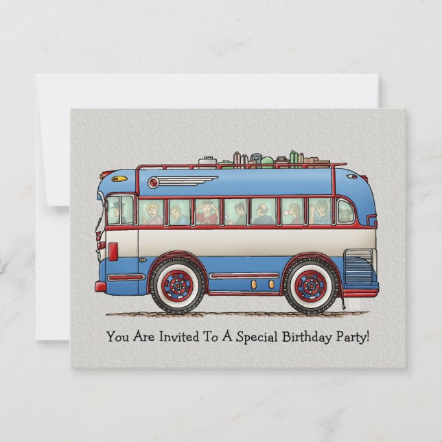 Convite Barramento Turno de Barramento Cubo (Frente)