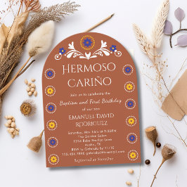 Convite Barro Cielito Lindo Batismo e primeiro aniversario