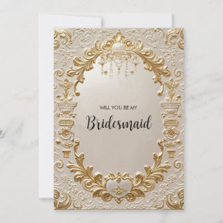 Convite Barroco Royale Invitation Suite: Grandeur Dourado