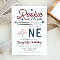 BARRY Rookie do Ano do primeiro aniversario Baseba