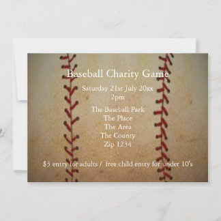 Convite Baseball