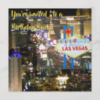 Bash de Aniversário de Las Vegas, em qualquer idad