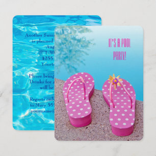 Convite Bash Piscina