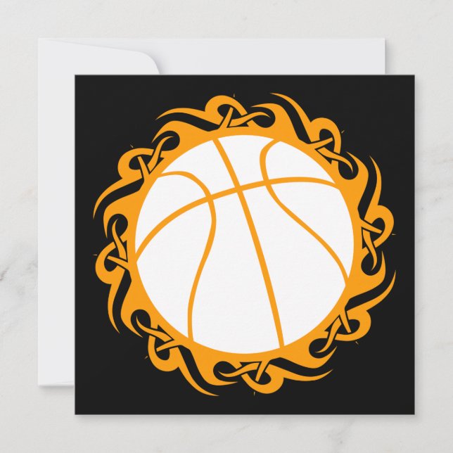 Convite basquetebol tribal (Frente)